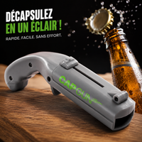 Cap Gun™ | Décapsuleur Lance Capsule